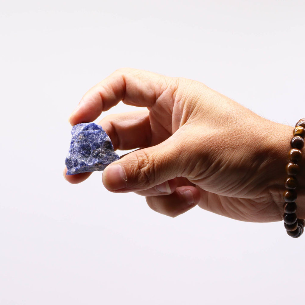 Sodalite Raw Crystals 500g with Enchanting Deep Blue Hues