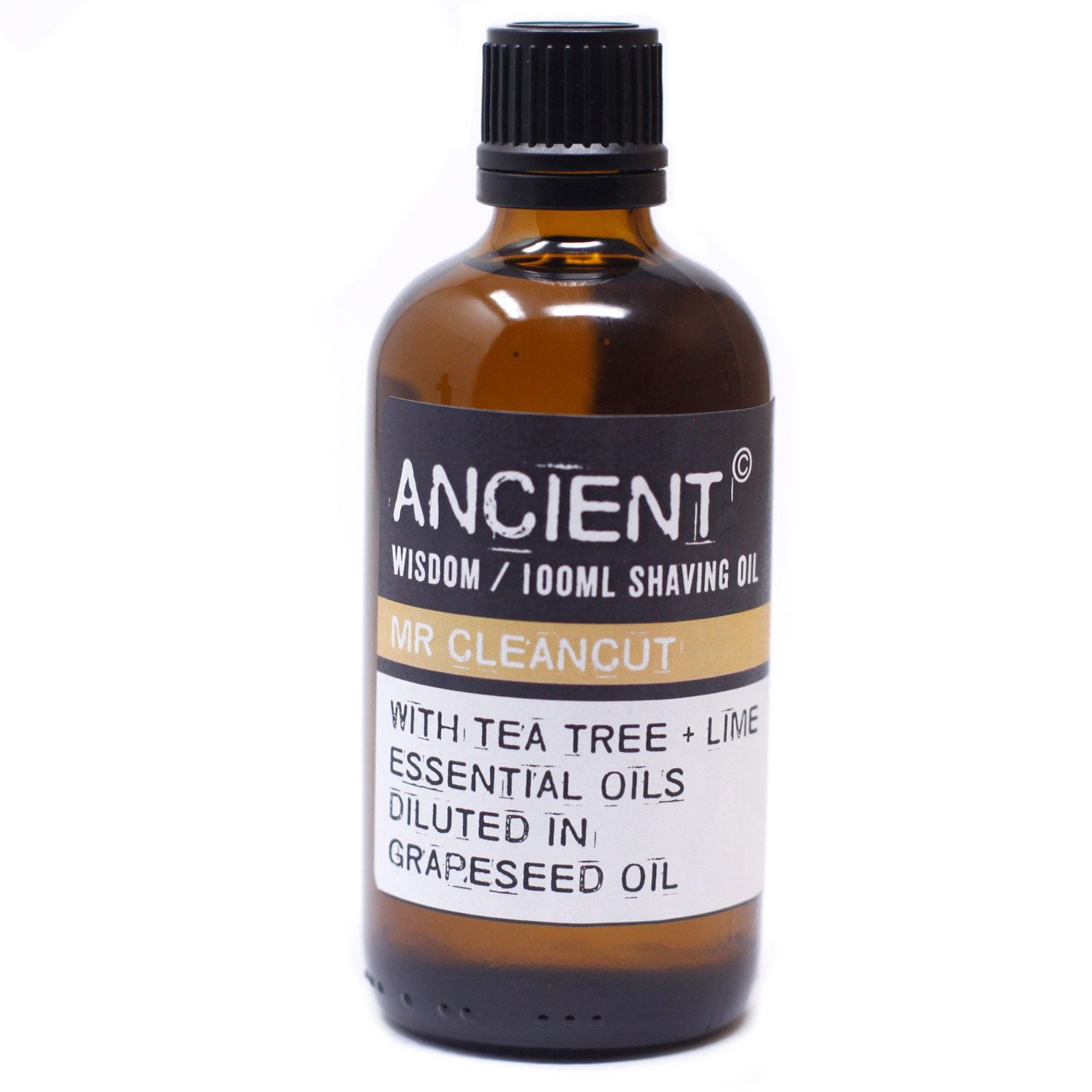 Mr Cleancut Shaving Oil 100ml with Tea Tree and Lime Essential Oils