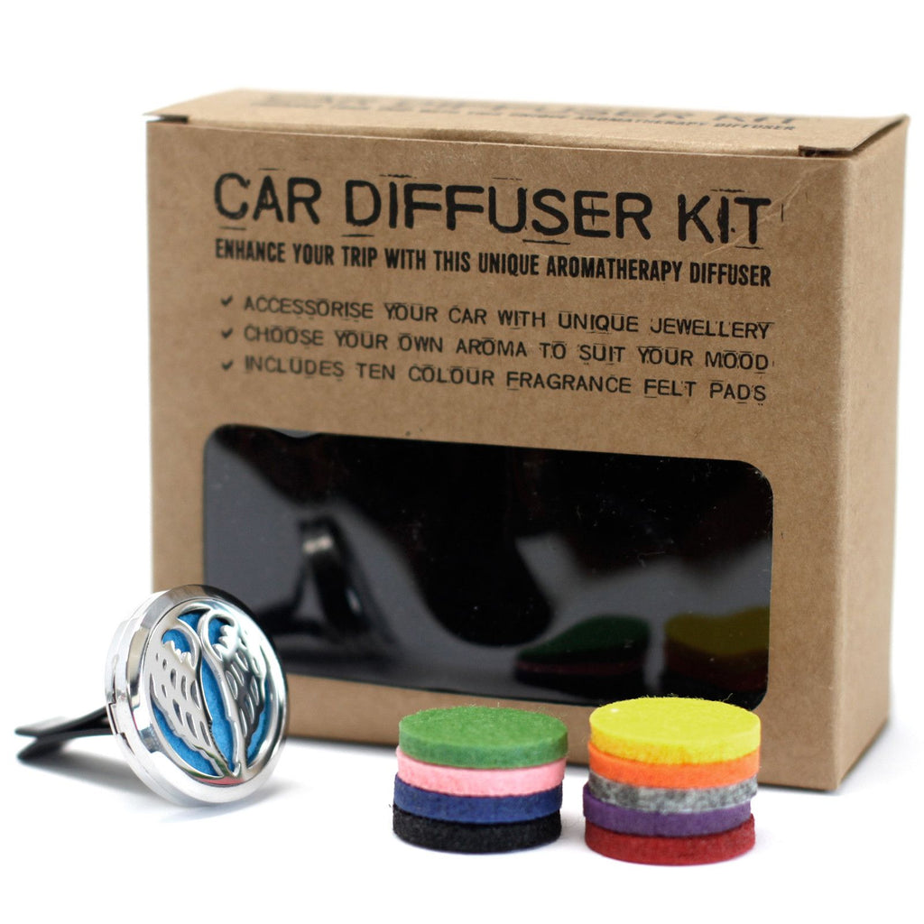 Car Diffuser Kit Angel Wings Aromatherapy for Your Vehicle Journey