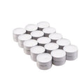 30x Unscented Tealight Candles for Home Decor and Events 4 Hours