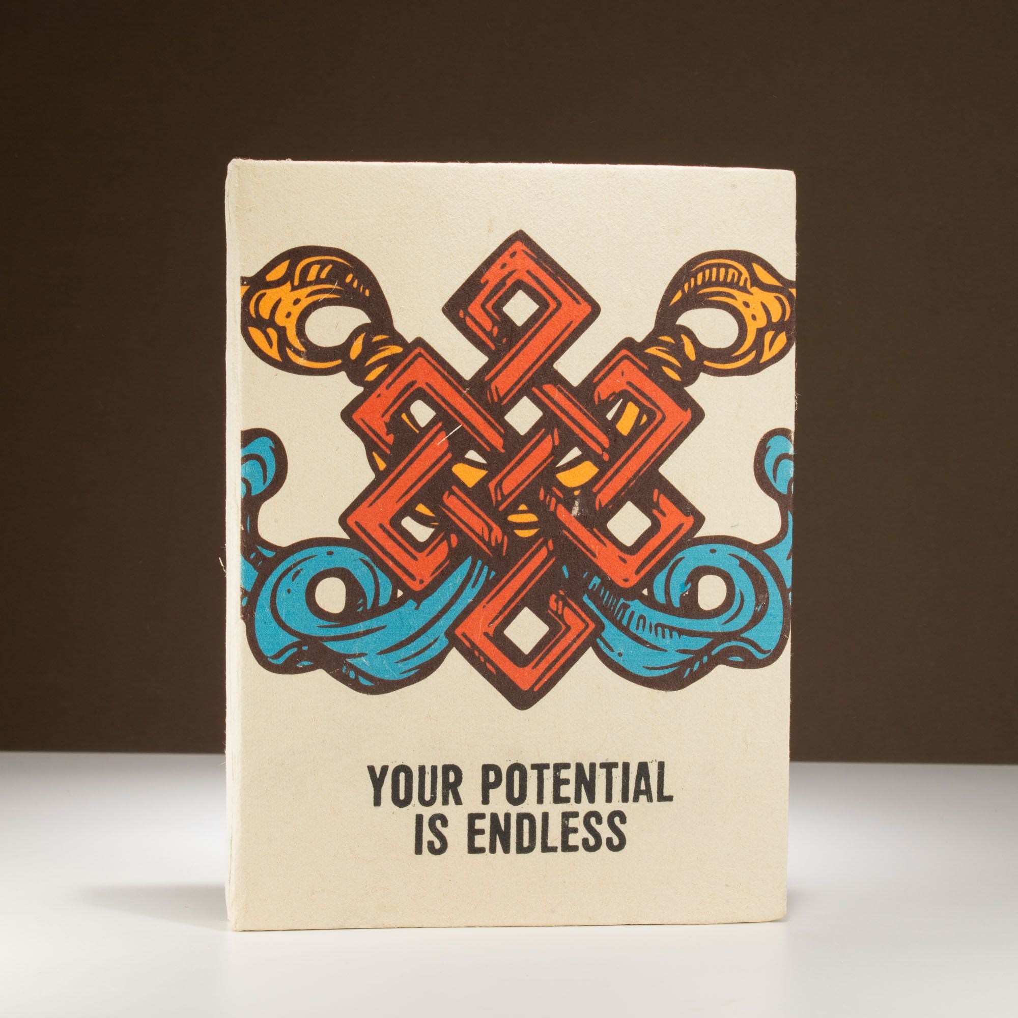 Lokta Inspiration Notebook Your Potential Large 21x15cm 45 Leaves