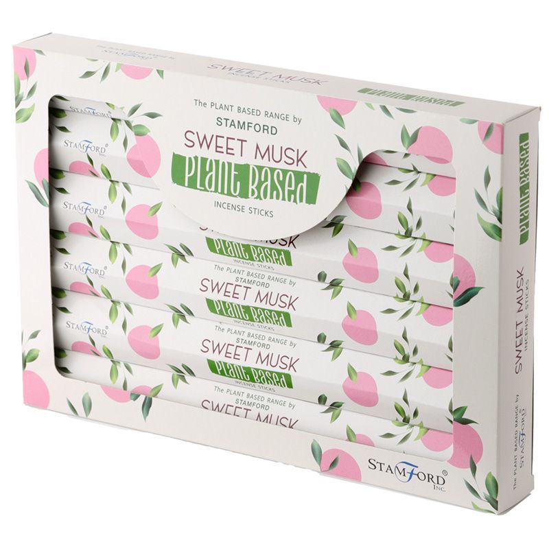 Plant Based Incense Sticks Sweet Musk for Home Fragrance Use