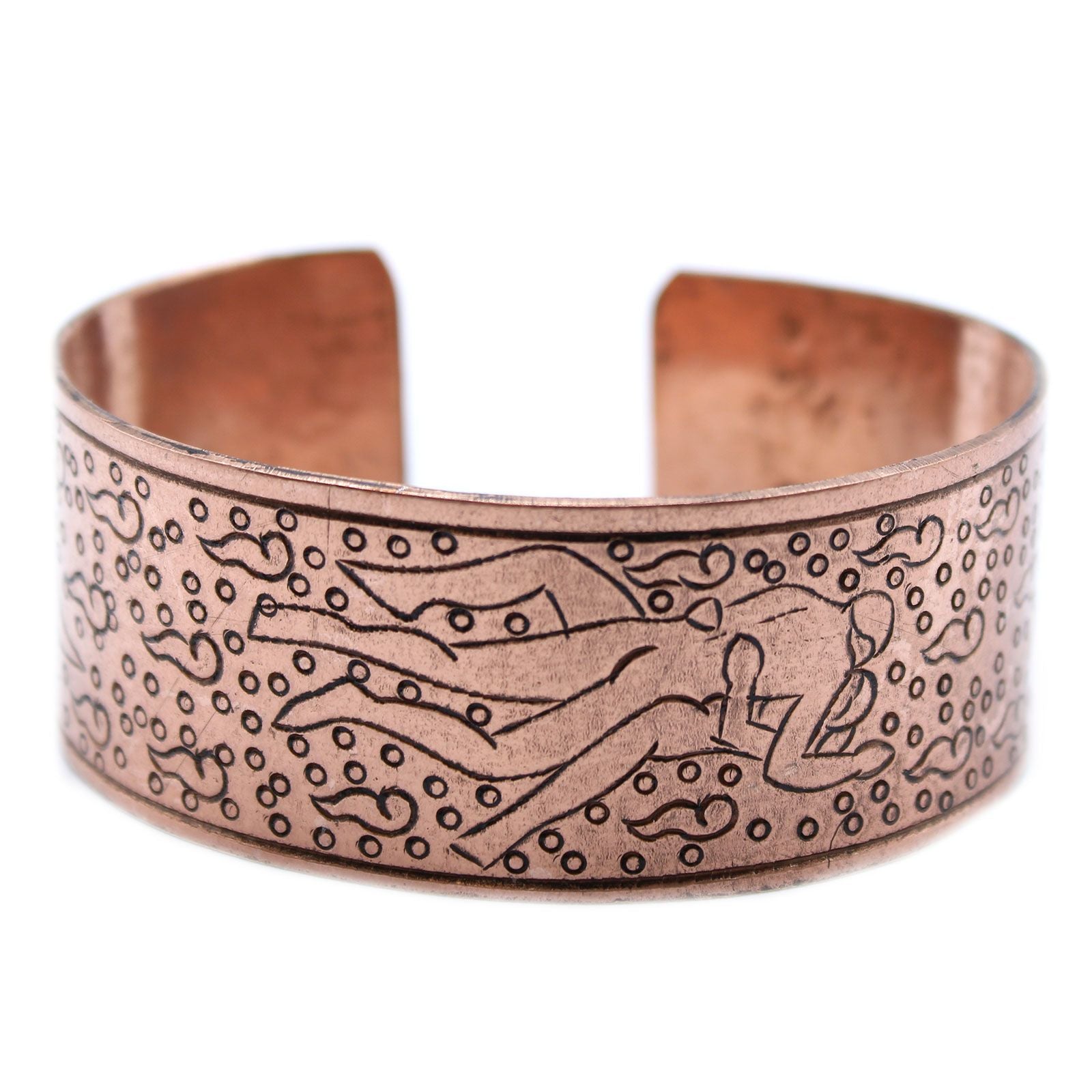 Copper Tibetan Bracelet Kamasutra for Unique Style and Elegance