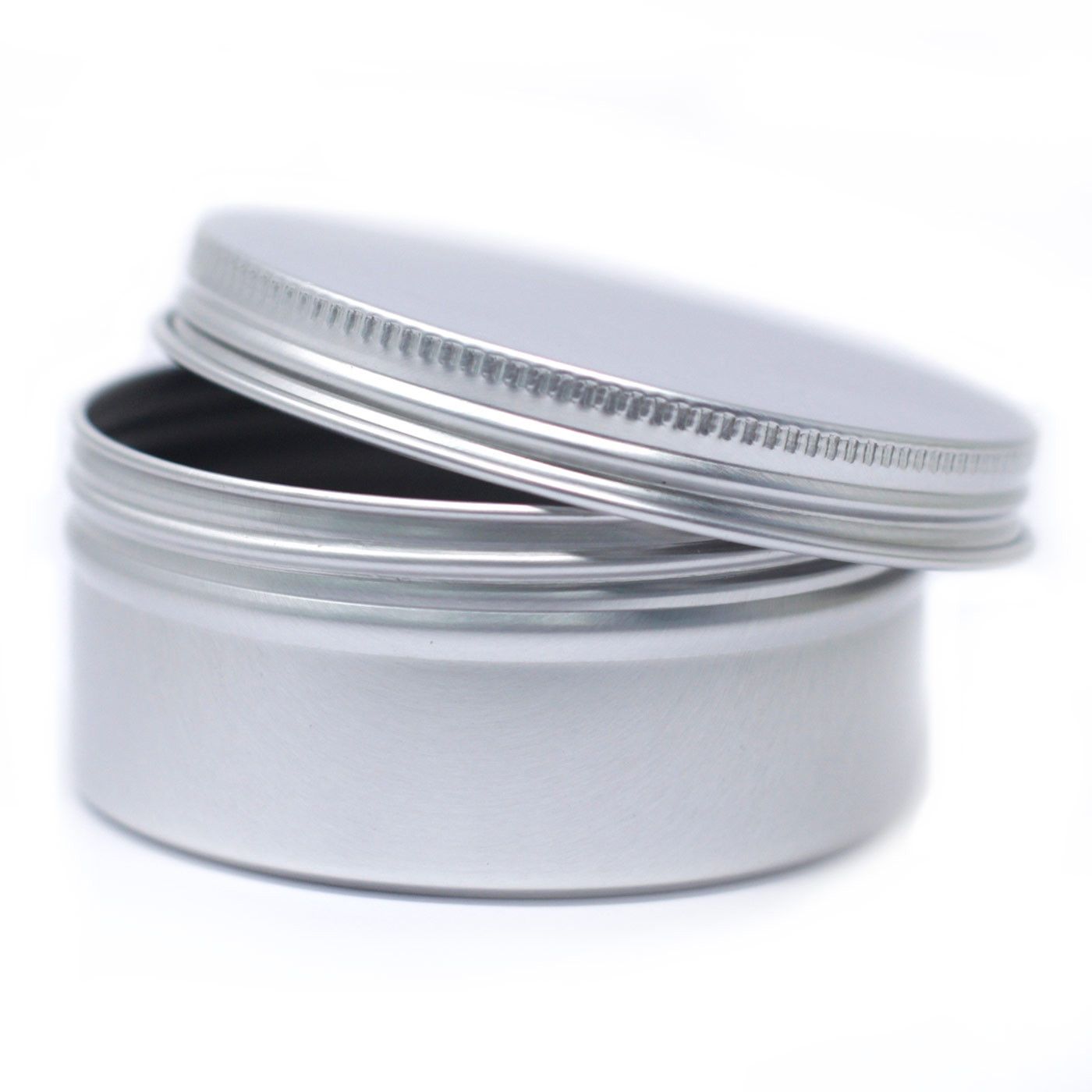 Aluminium Tin Box Round with Screw Top for Versatile Storage