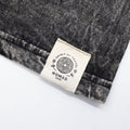 Nomad Sari Stonewashed Cotton T Shirt Rebel Charcoal XL Size