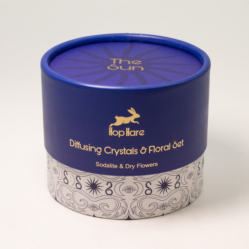 Hop Hare The Sun Diffusing Crystals Floral Set for Home Decor