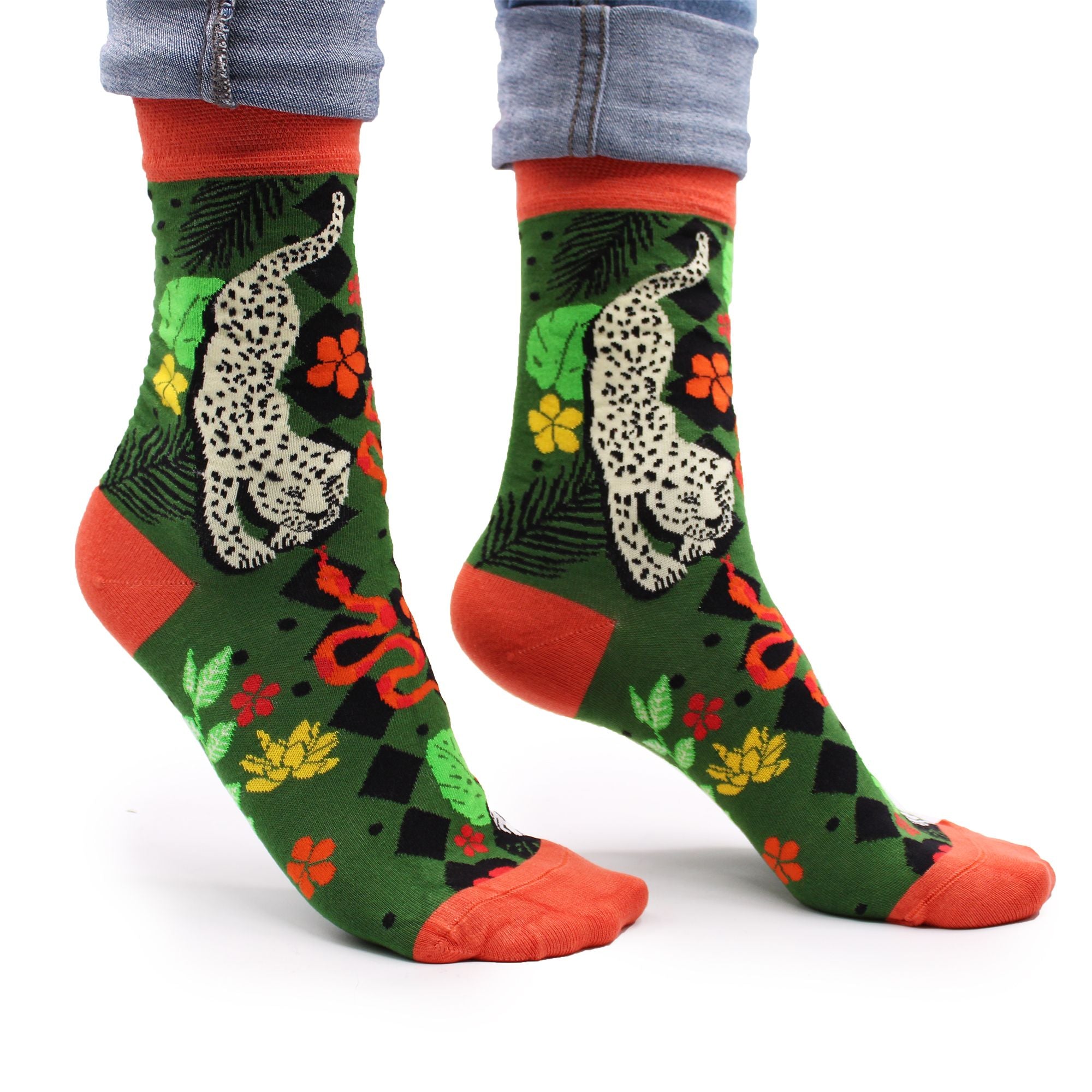Hop Hare Bamboo Socks S/M Bali Jungle for Ultimate Comfort and Style