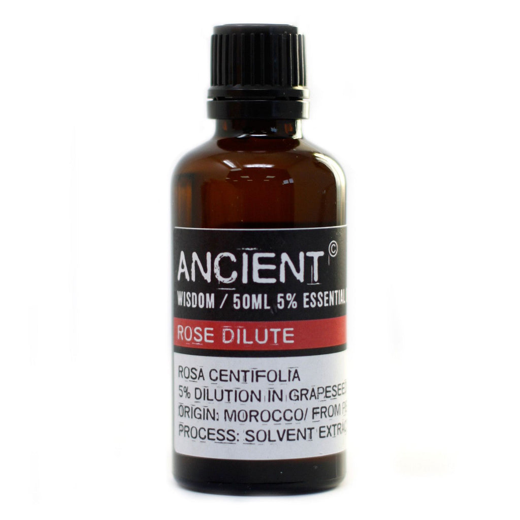 Rose Dilute 50ml Floral Essential Oil for Skincare Benefits