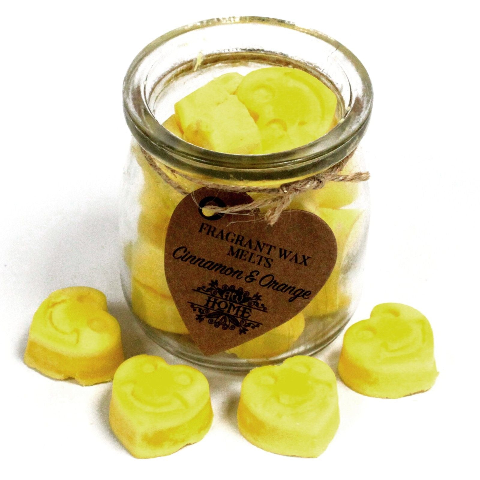 Soywax Melts Jar with Cinnamon and Orange for Home Fragrance