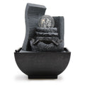 Tabletop Water Feature 18cm Cascading Rock Formation Fountain