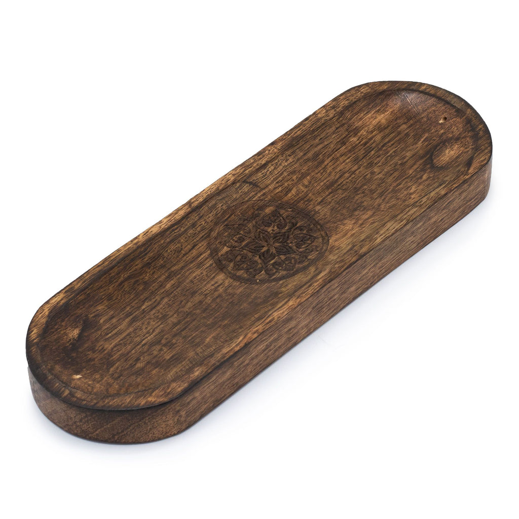 Large Mandala Incense Tray 30x10cm for Aromatherapy Use