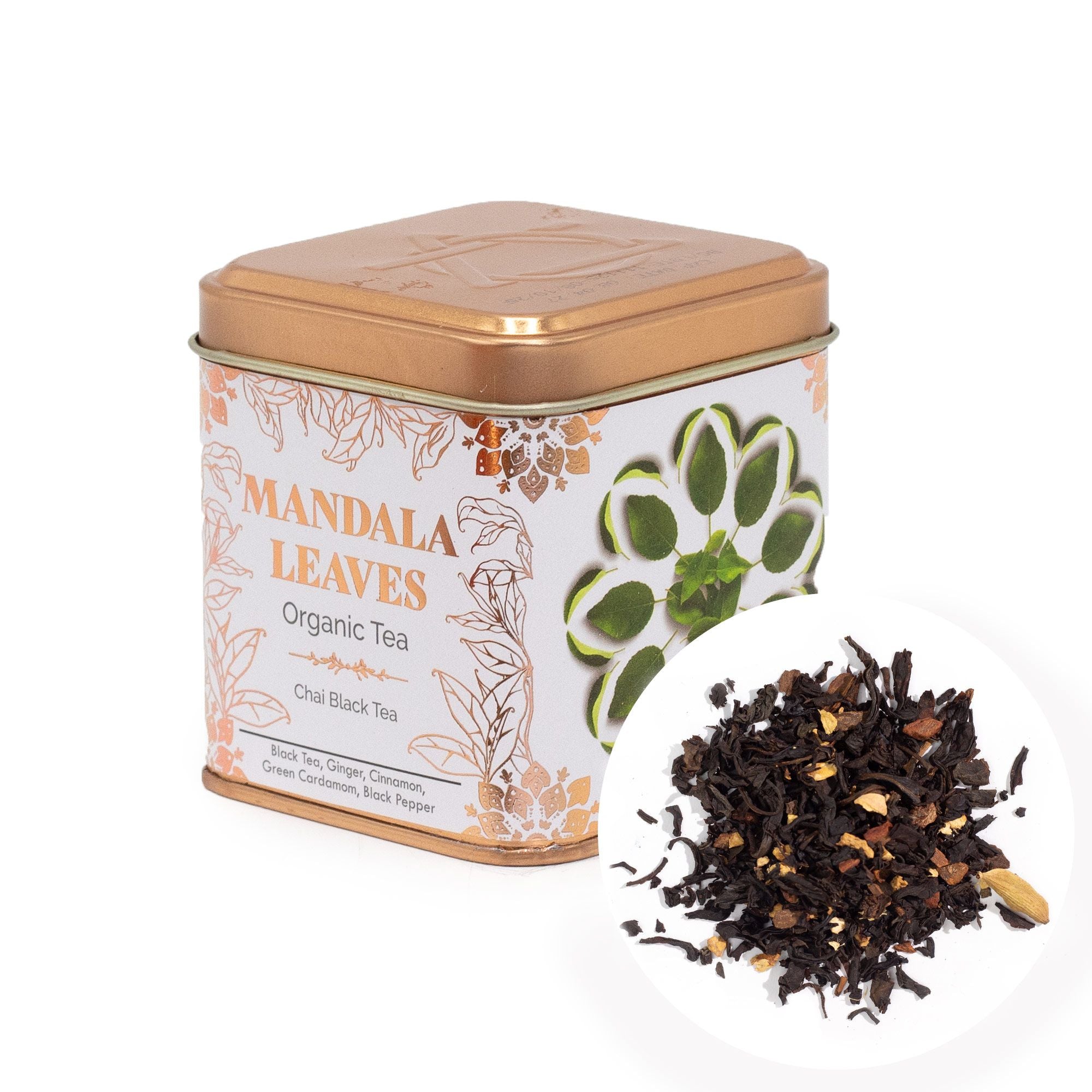 50g Chai Black Tea Bold and Aromatic Spiced Infusion in a Tin
