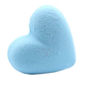 Love Heart Bath Bomb 70g with Baby Powder Fragrance