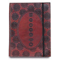 Chakra Mandala Medium Notebook with Strap for Daily Writing Use