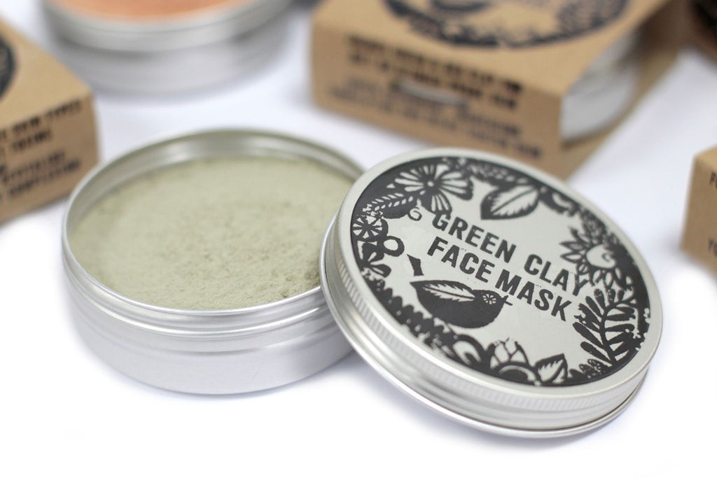 Agnes + Cat Green Clay Face Mask for Refreshing Skin Care Ritual