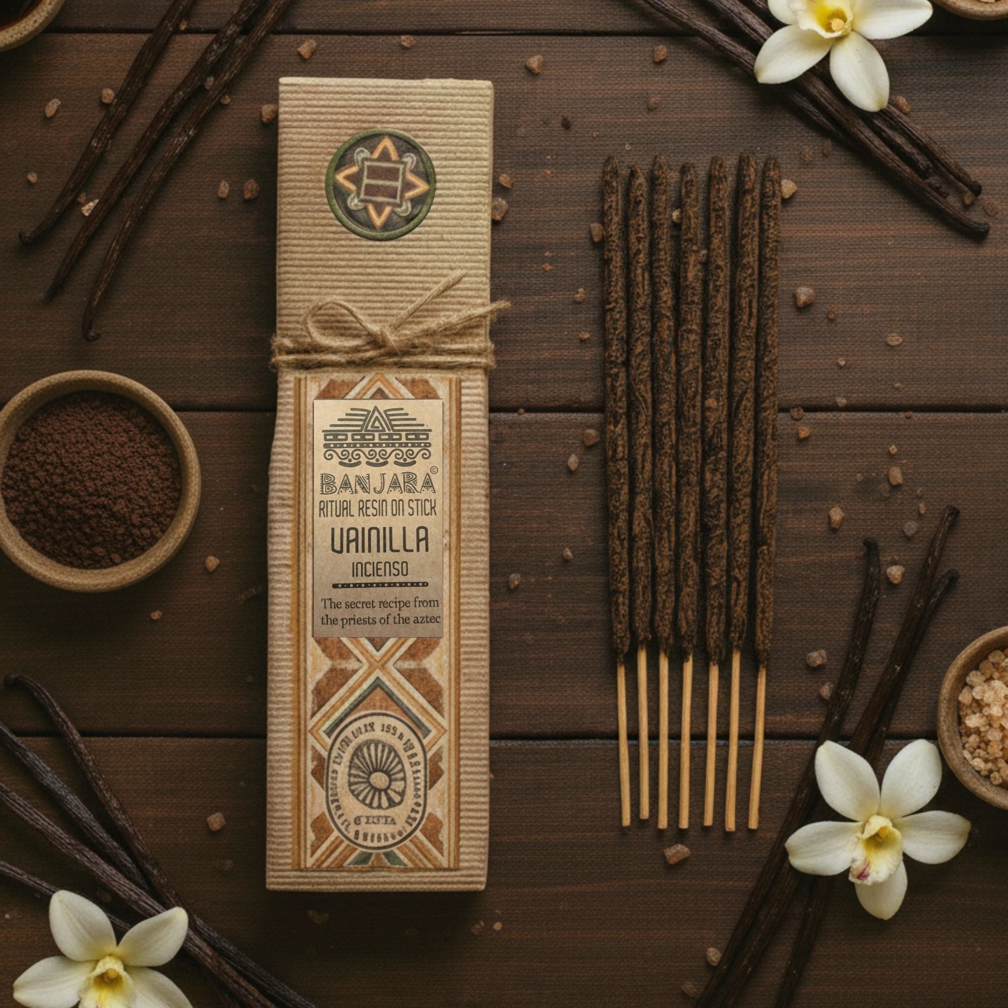 Ritual Resin on Stick Vanilla for Comforting Aromatic Spaces