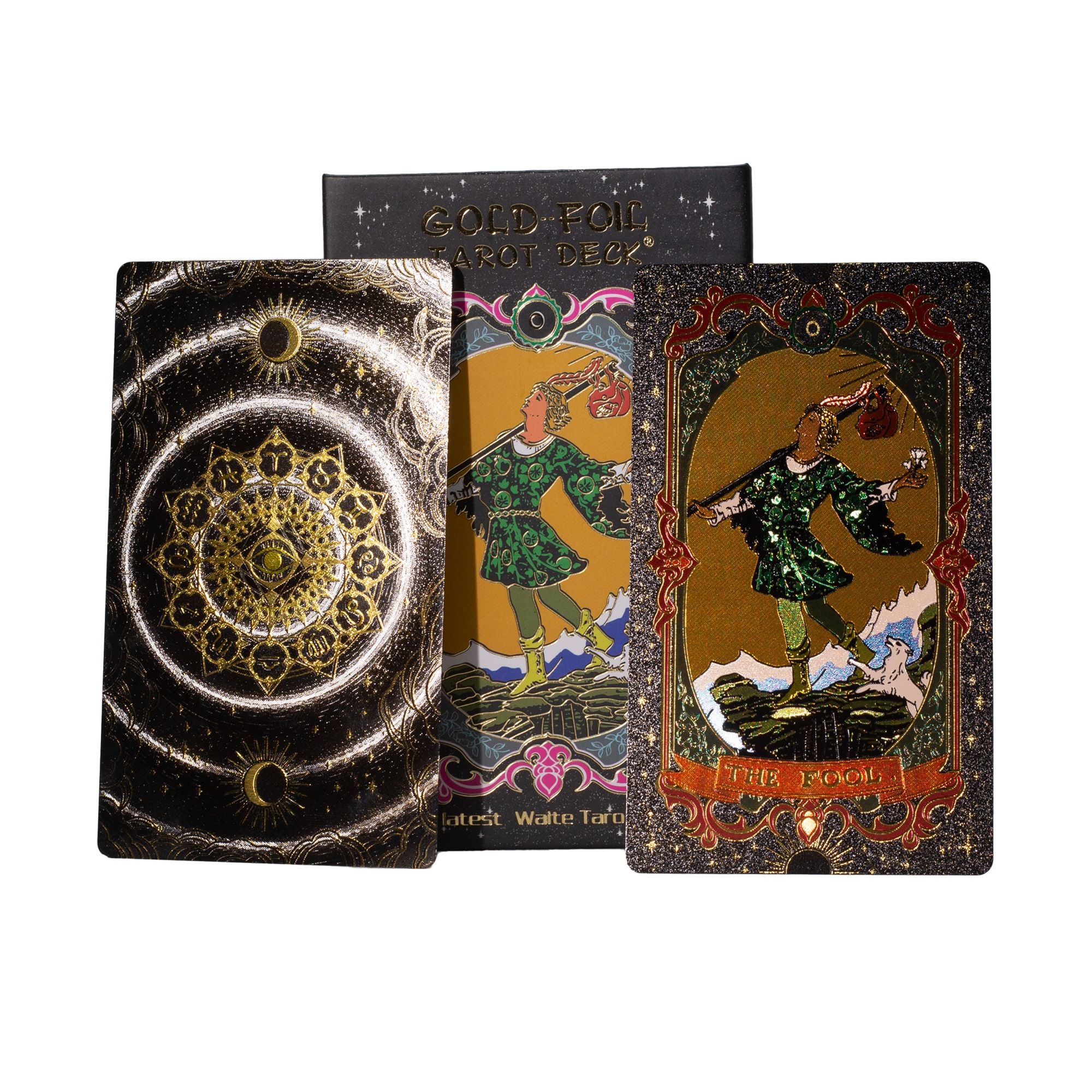 Gold Foil Tarot Card Set - with booklet