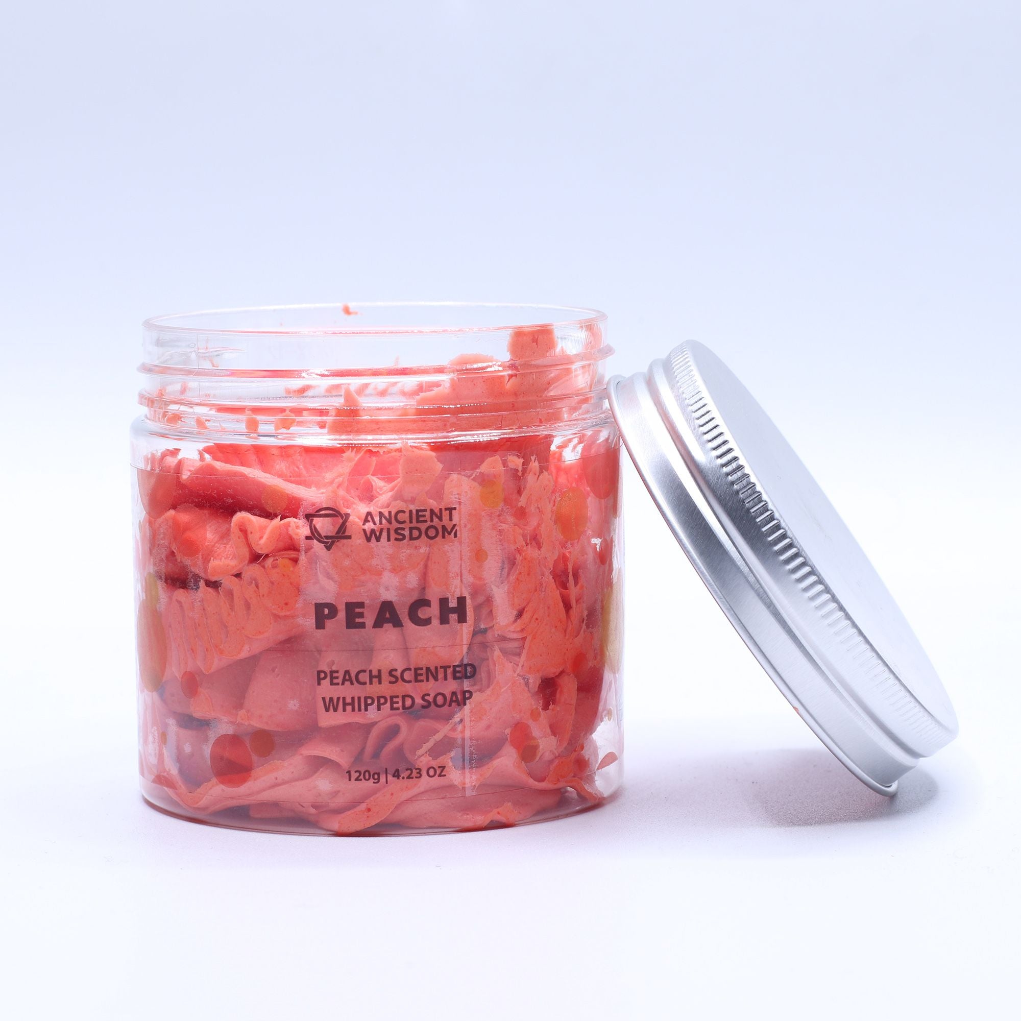 Peach Whipped Soap 120g for Refreshing Daily Cleansing Ritual