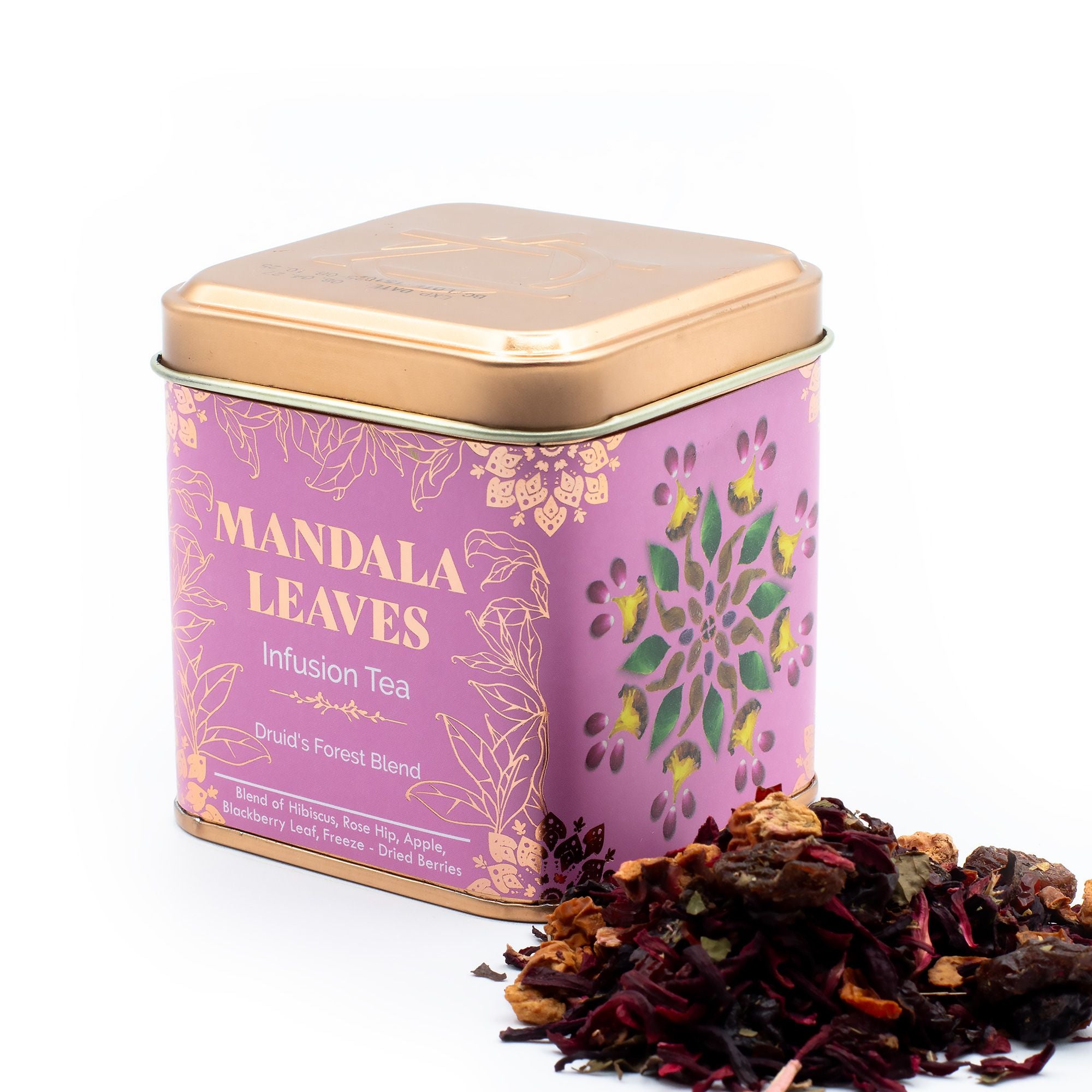 50g Druid's Forest Tea Blend Vibrant Fruit Infusion for Refreshment