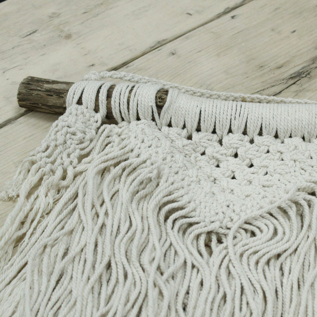 Macrame Wall Hanging Natural Abundance for Boho Chic Decor