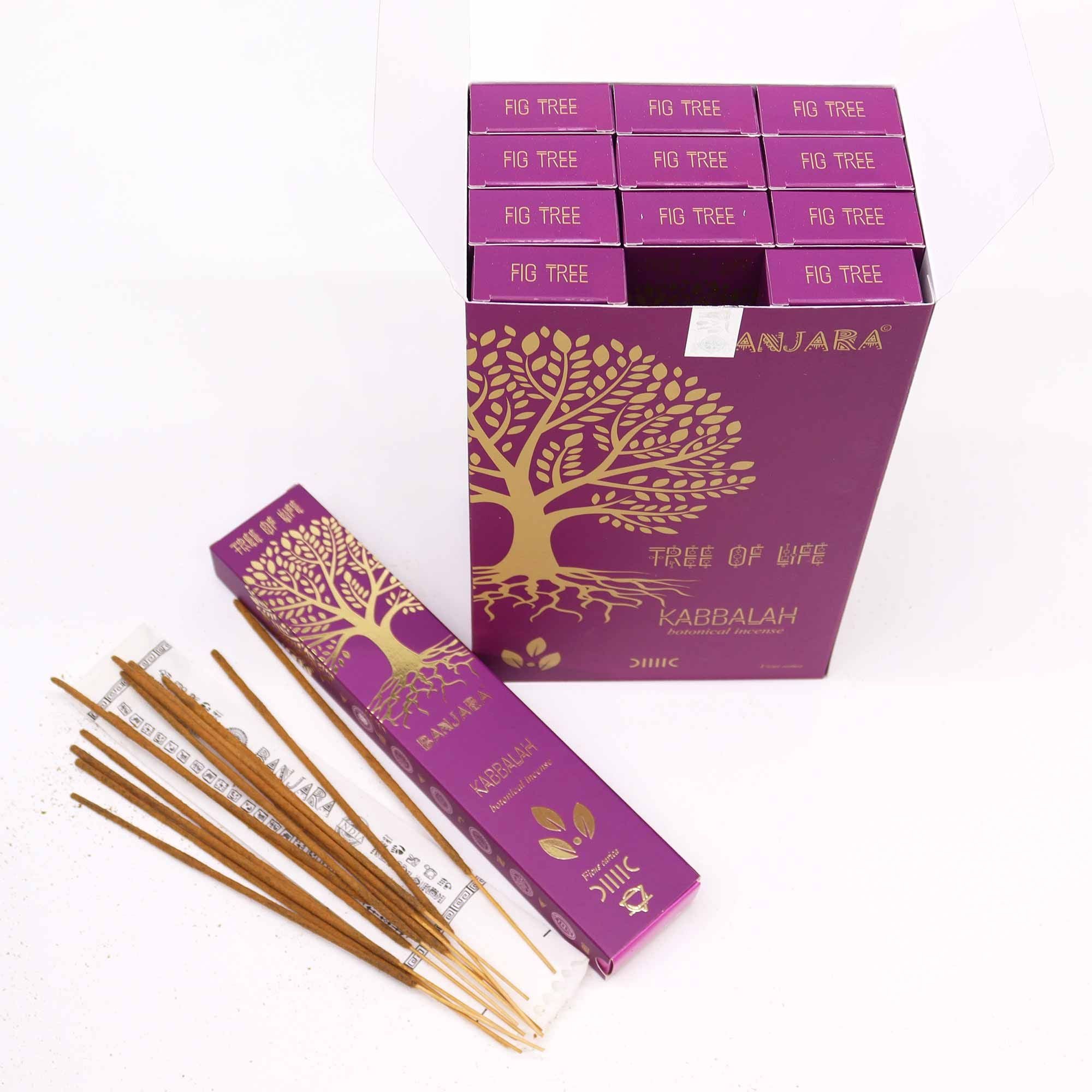 Banjara Botanical Incense Kabbalah for Creating a Spiritual Atmosphere