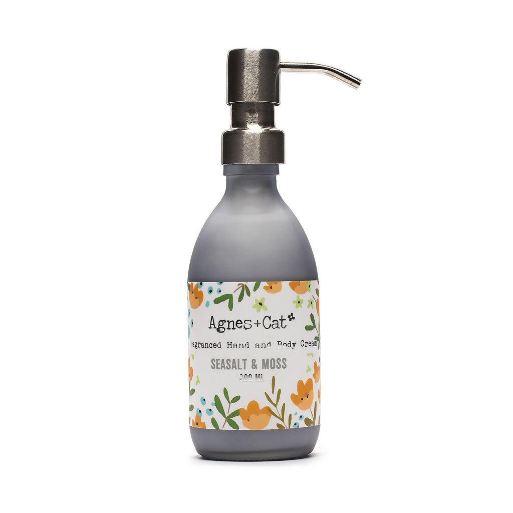 Agnes + Cat Hand and Body Cream Sea Salt and Moss Hydration 200ml