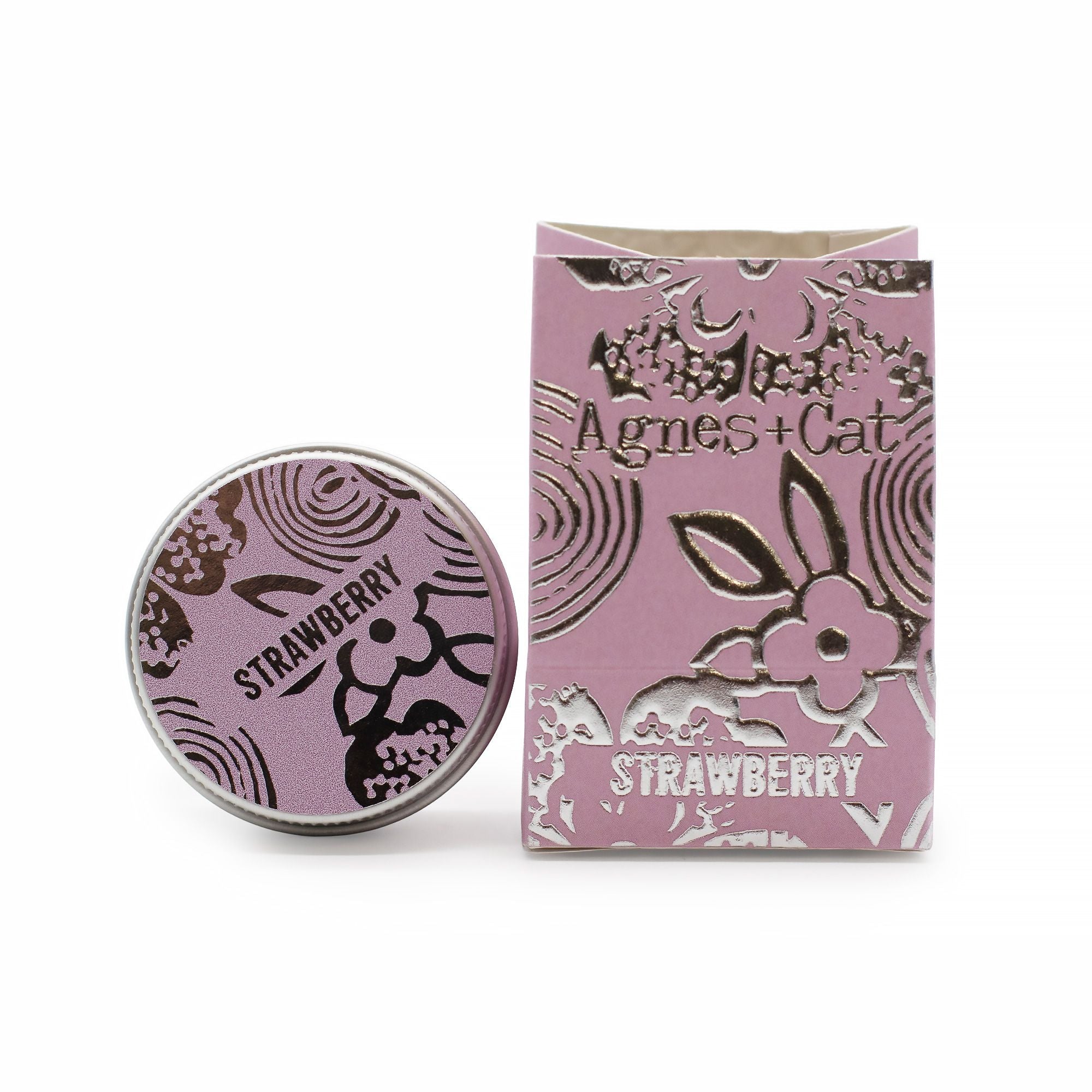 Strawberry Lip Balm for Nourished Lips Ideal Gift for Lovers