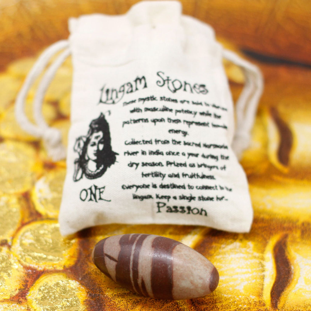 Three Inch Lingam Stone for Unique Home Decor and Gifts