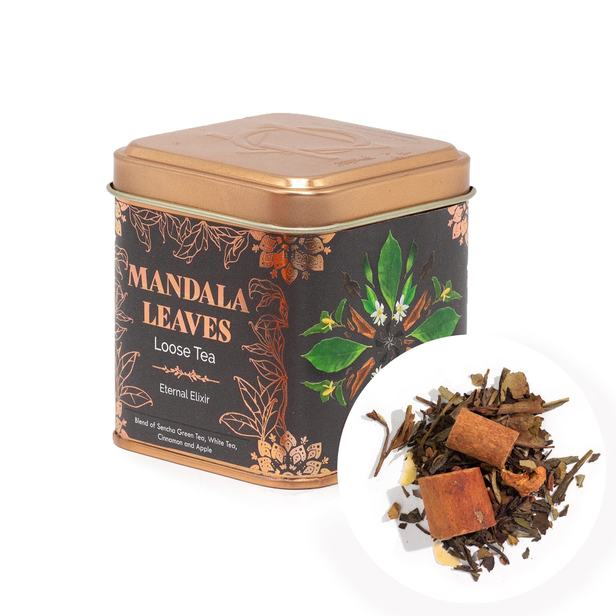 50g Ethernal Elixir Refreshing Green and White Tea Blend Tin