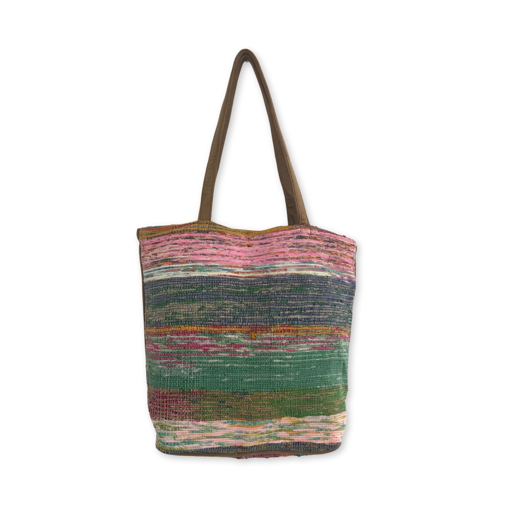Recycled Big Rug Bag in Shades of Dusk for Stylish Storage