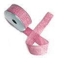 Natural Texture Ribbon 38mm x 20m in Baby Pink for Gift Wrapping