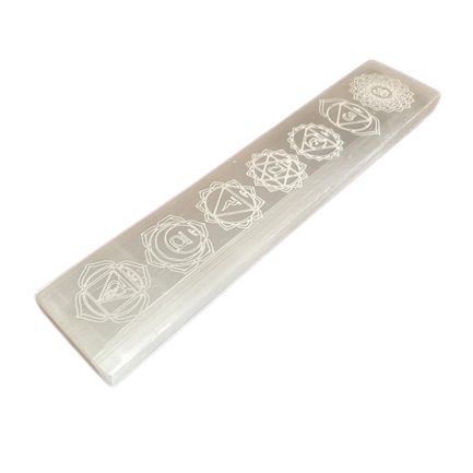 Flat Bar Charging Plate 20cm Chakra for Crystal Charging Use