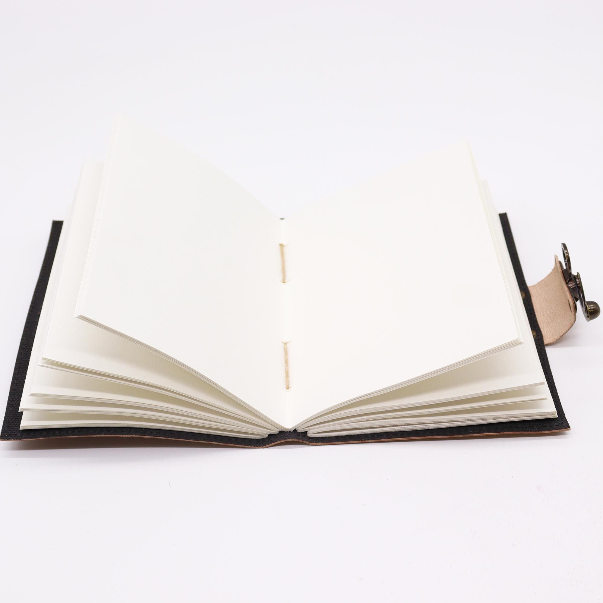 Leather Journal with Plain Paper for Working Hard and Dreaming Big