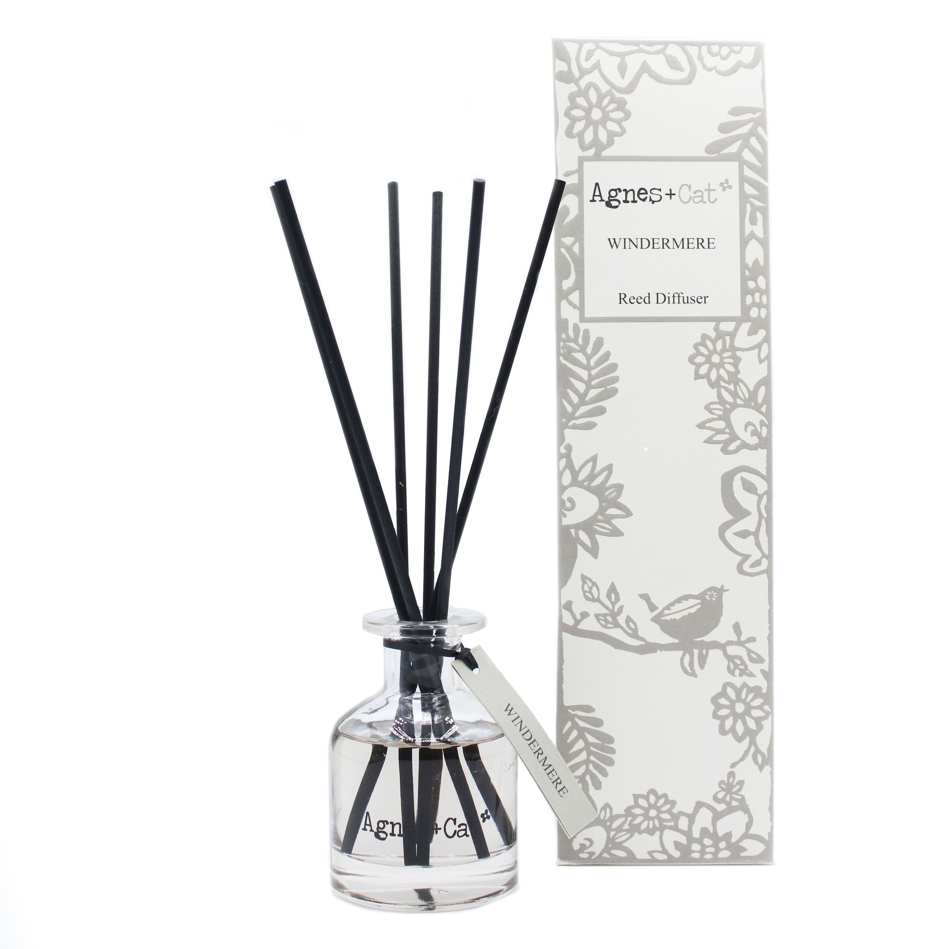 140ml Windermere Reed Diffuser with Fresh Lemon and Jasmine Scent