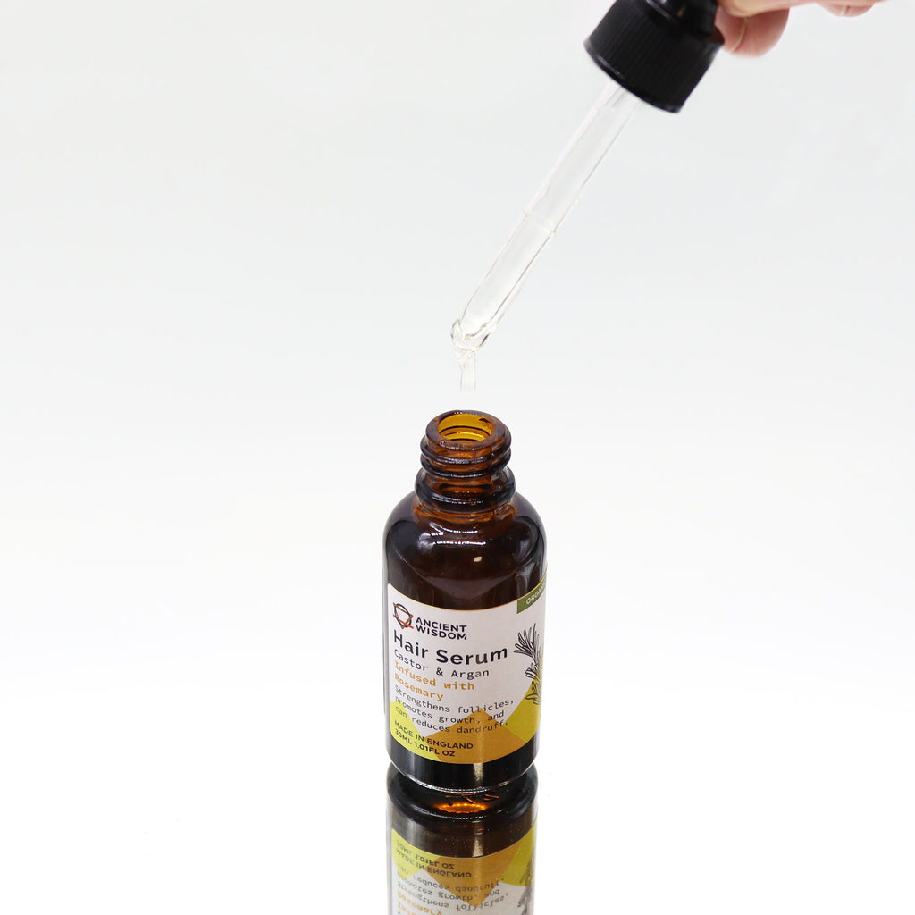 Organic Hair Serum 30ml with Rosemary for Healthy Hair Growth