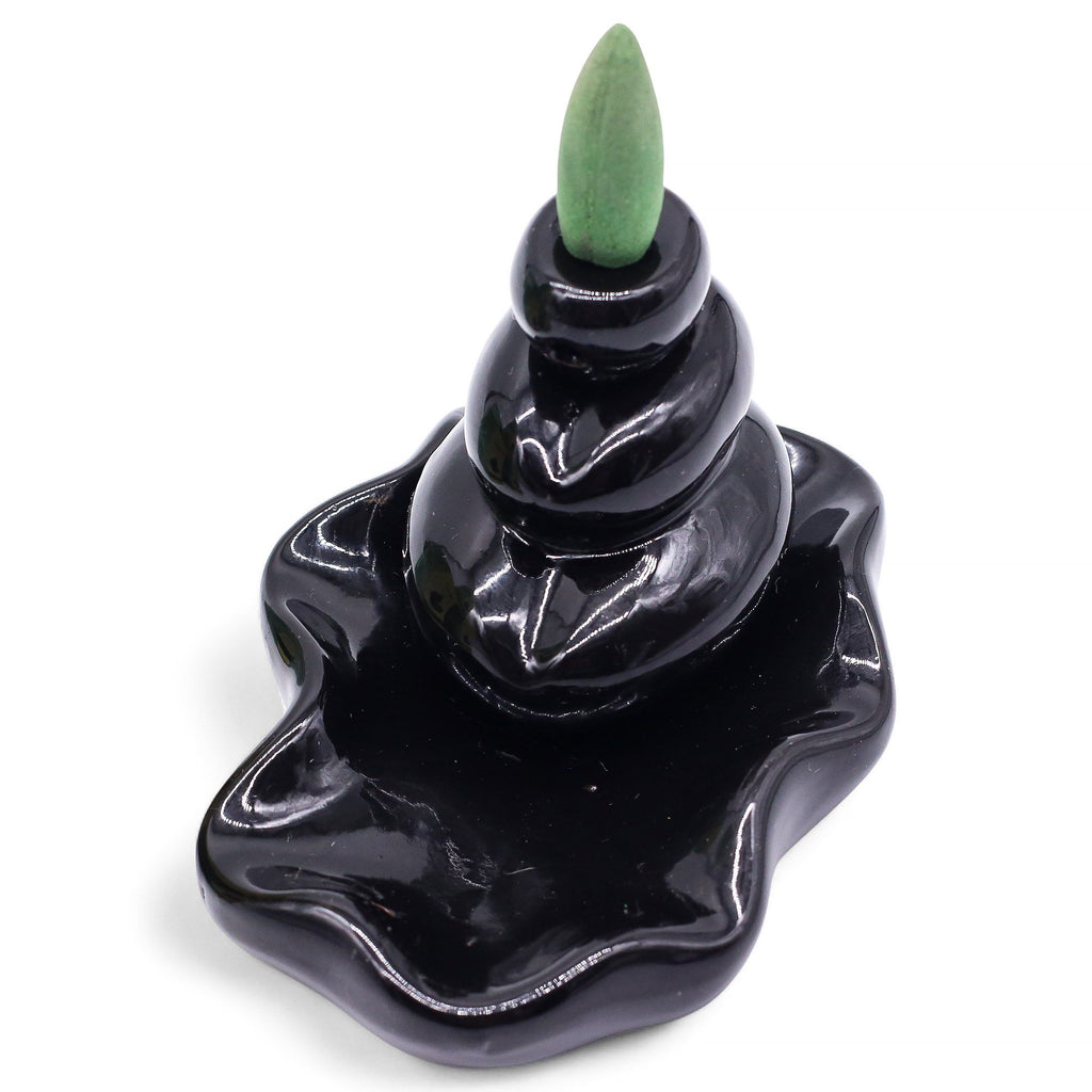 Pack of 10 Aloe Vera Masala Backflow Incense Cones for Relaxation