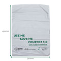 100% Biodegradable Mailer for Eco Friendly Shipping 320x450mm
