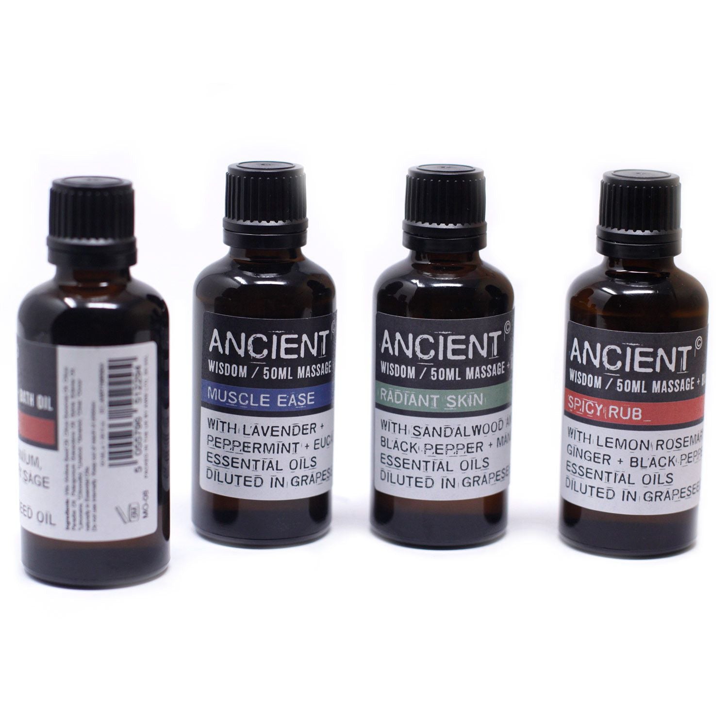 Warm and Uplifting Massage Oil 50ml for Relaxation and Comfort
