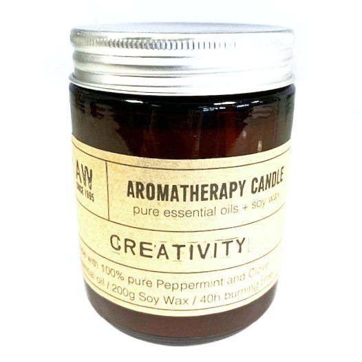 Aromatherapy Candle Creativity for Clear Thinking and Relaxation