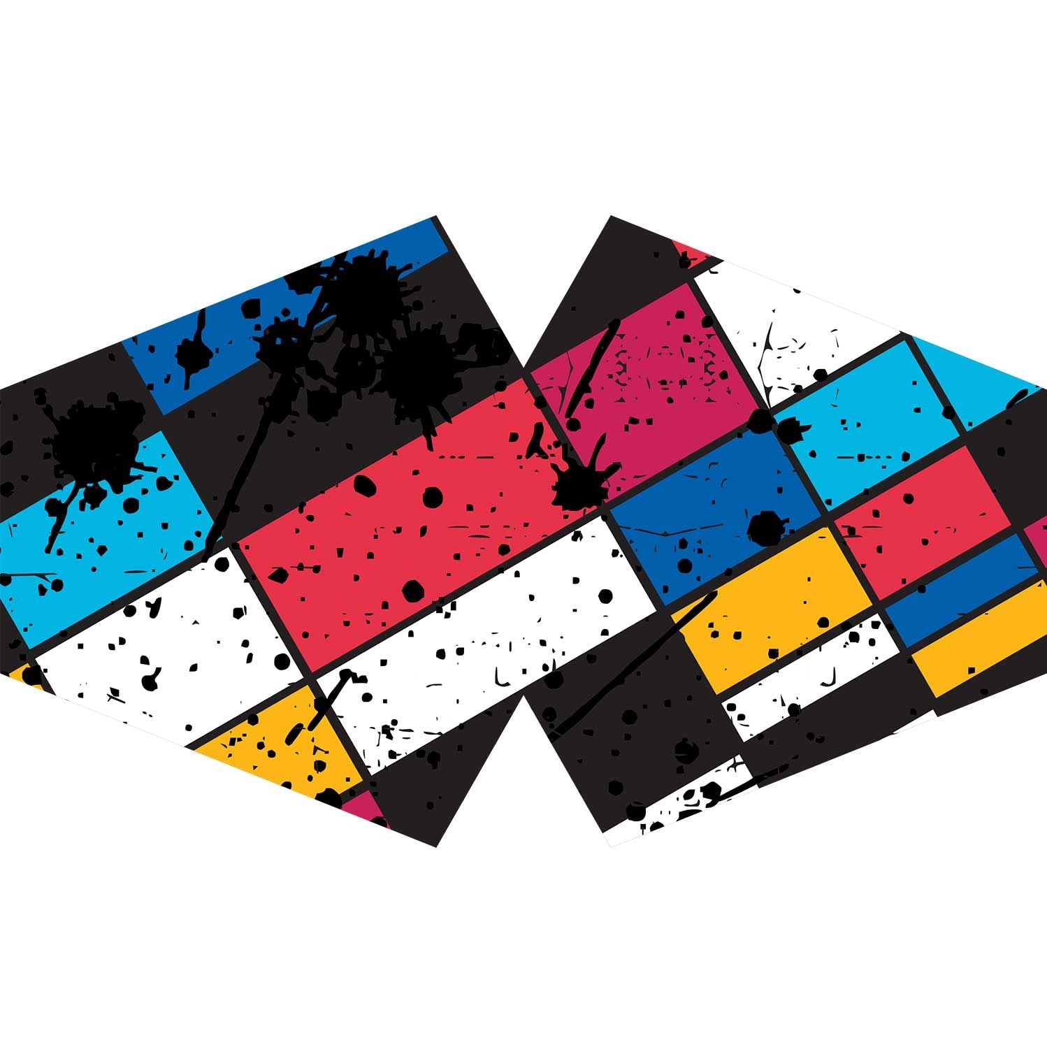Reusable Fashion Face Covering with Graffiti Art Design for Adults