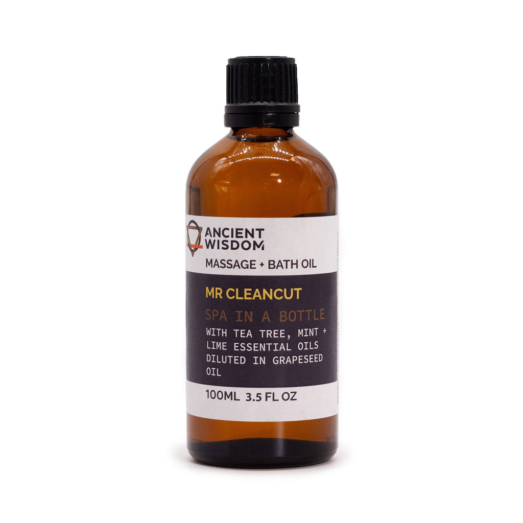 Mr Cleancut Shaving Oil 100ml with Tea Tree and Lime Essential Oils