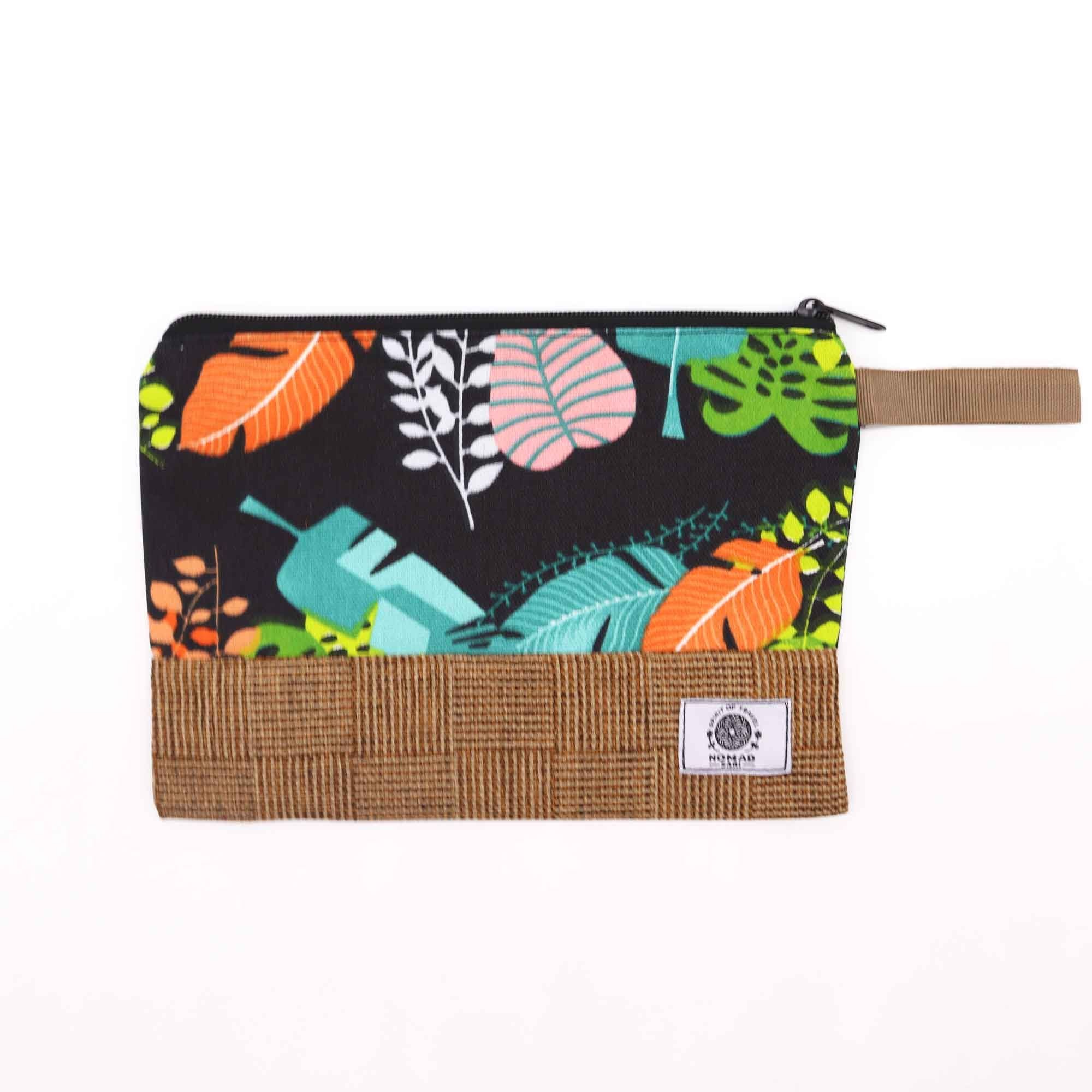 Large Luxury Tropical Pouches in Assorted Designs for Every Use
