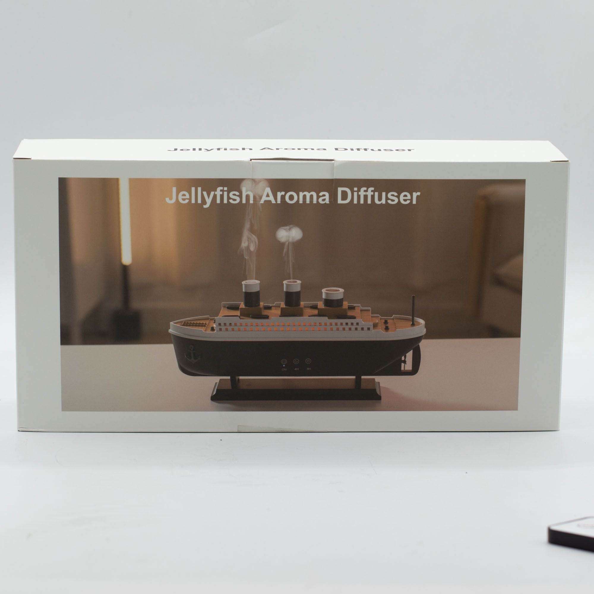 Ship Model Puff Effect Aroma Diffuser with Colour Changing LED