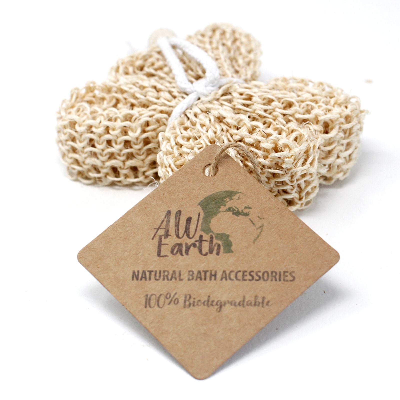 Sisal Sponge and Scrub Exfoliating Star for Skin Refreshment
