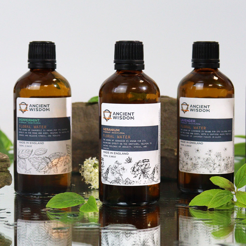 Geranium Hydrolat 100ml for Skin Toner and Body Spray Use