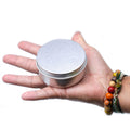 Aluminium Tin Box Round with Screw Top for Versatile Storage