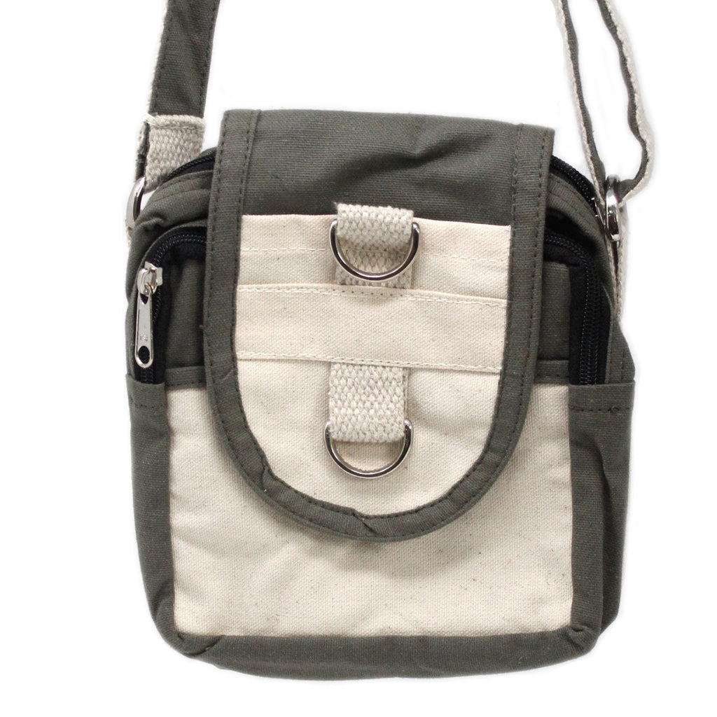 Natural Travel Bag in Charcoal Stylish and Functional Design