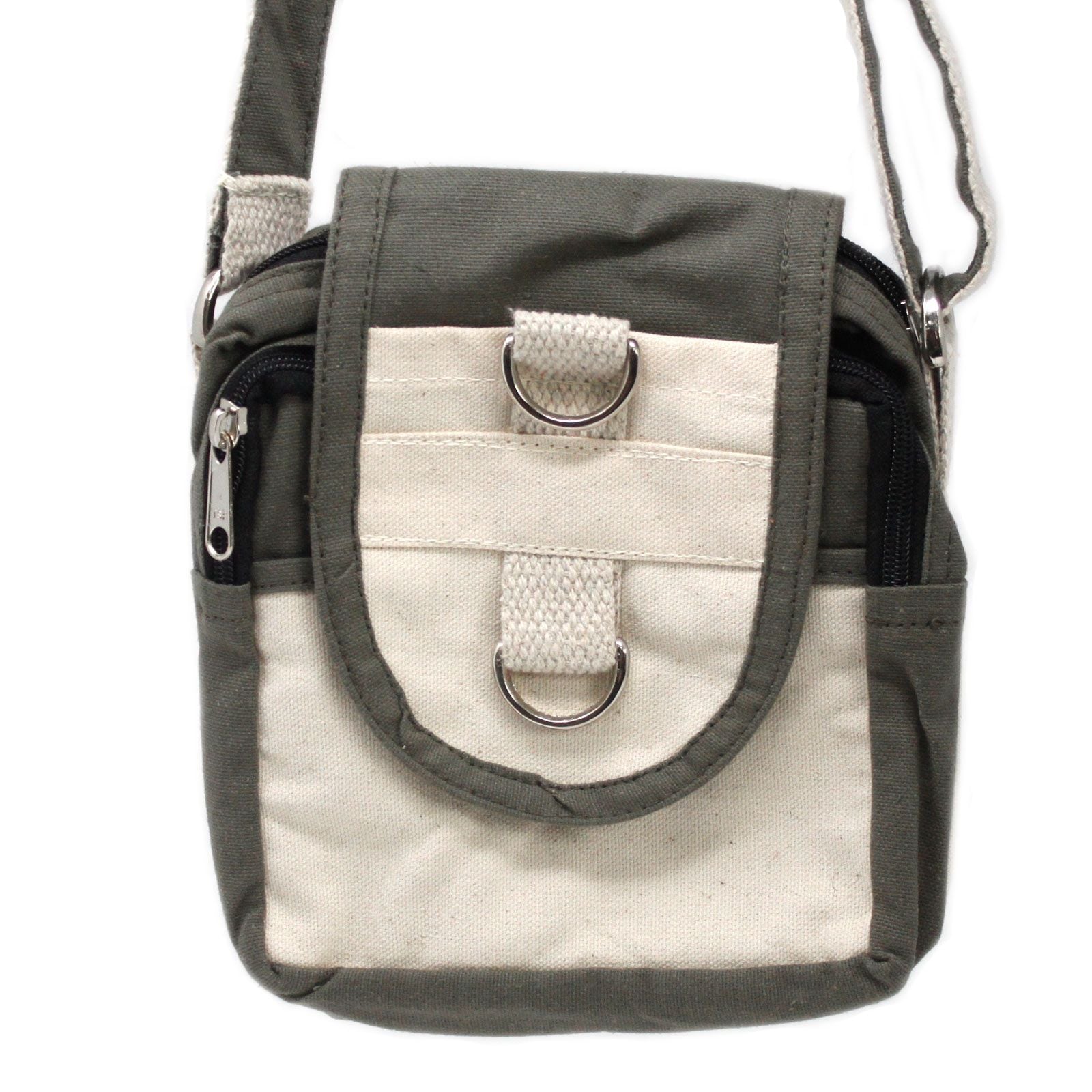 Natural Travel Bag in Charcoal Stylish and Functional Design