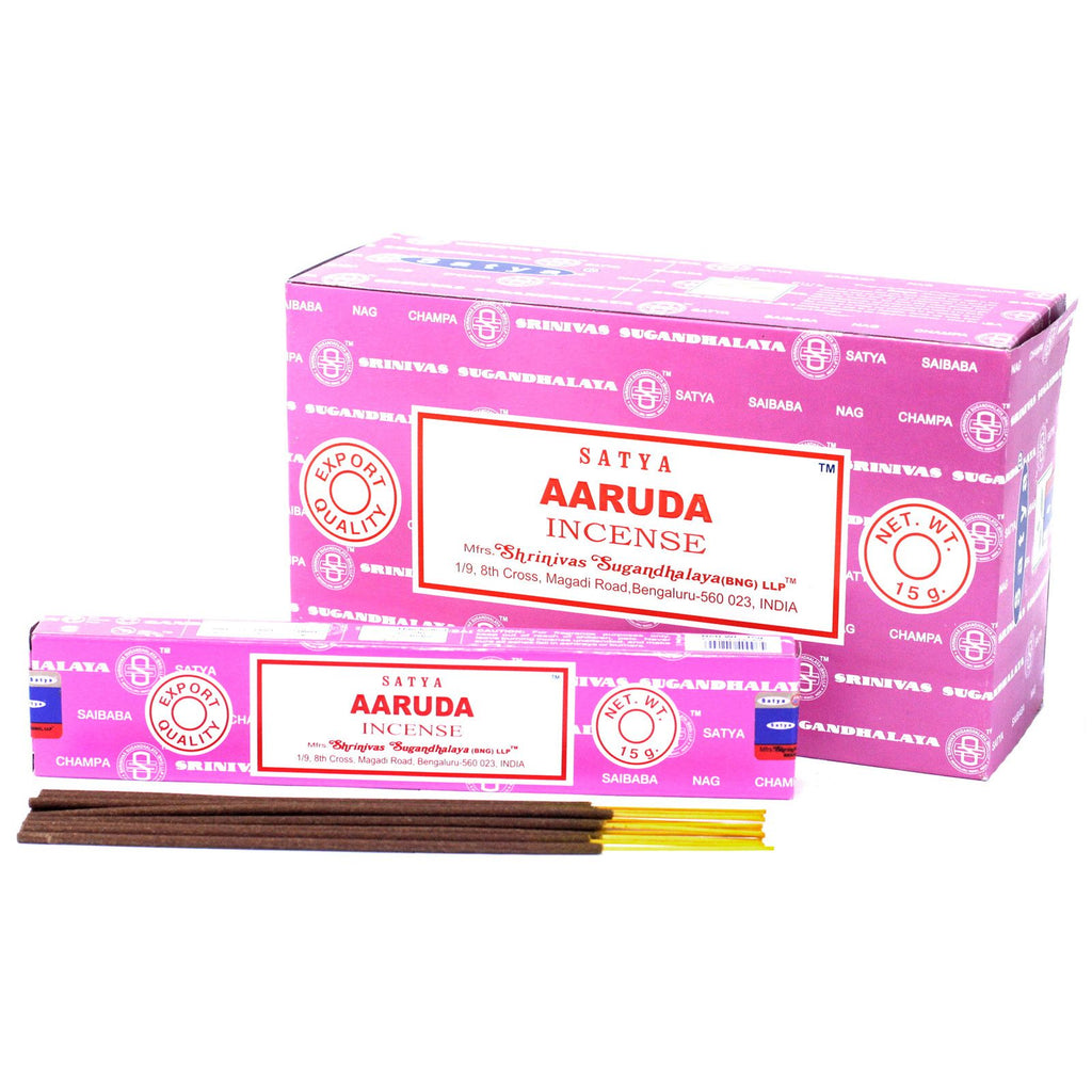 Satya Incense Sticks 15gm Aaruda for Energising Home Fragrance