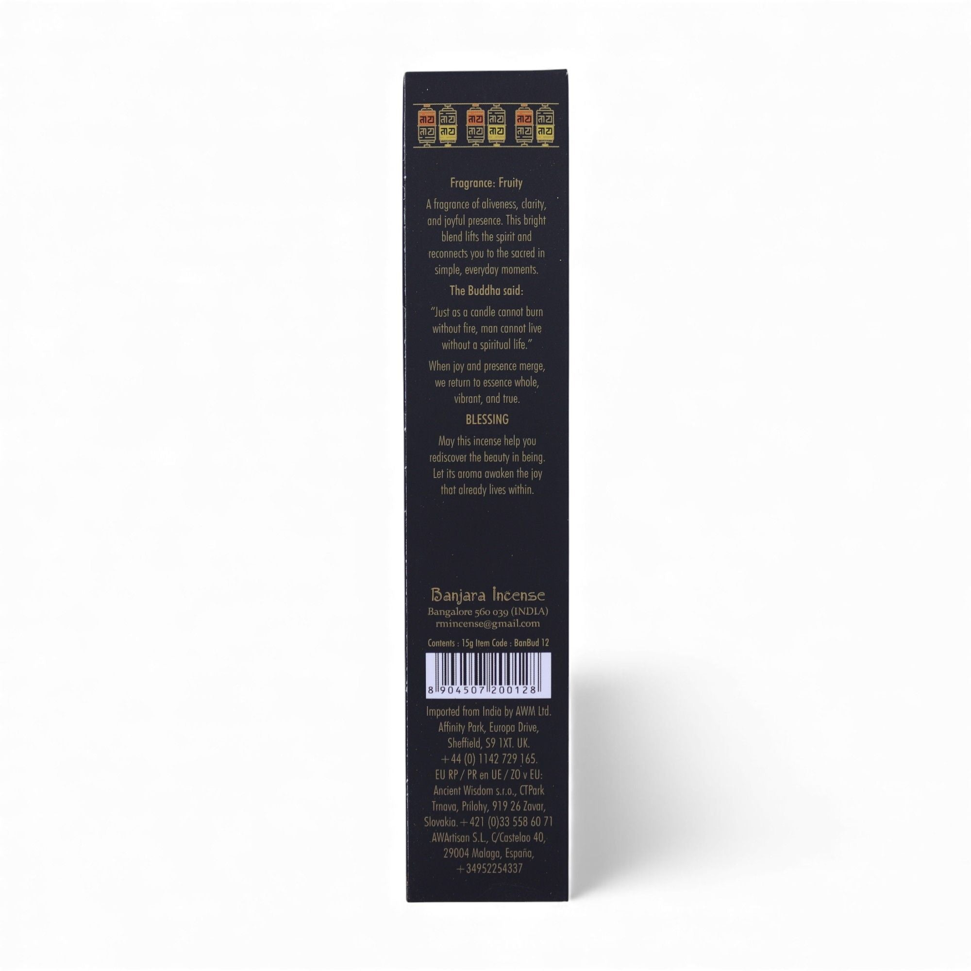 Banjara Buddha Essence Incense Sticks for Meditation and Calm